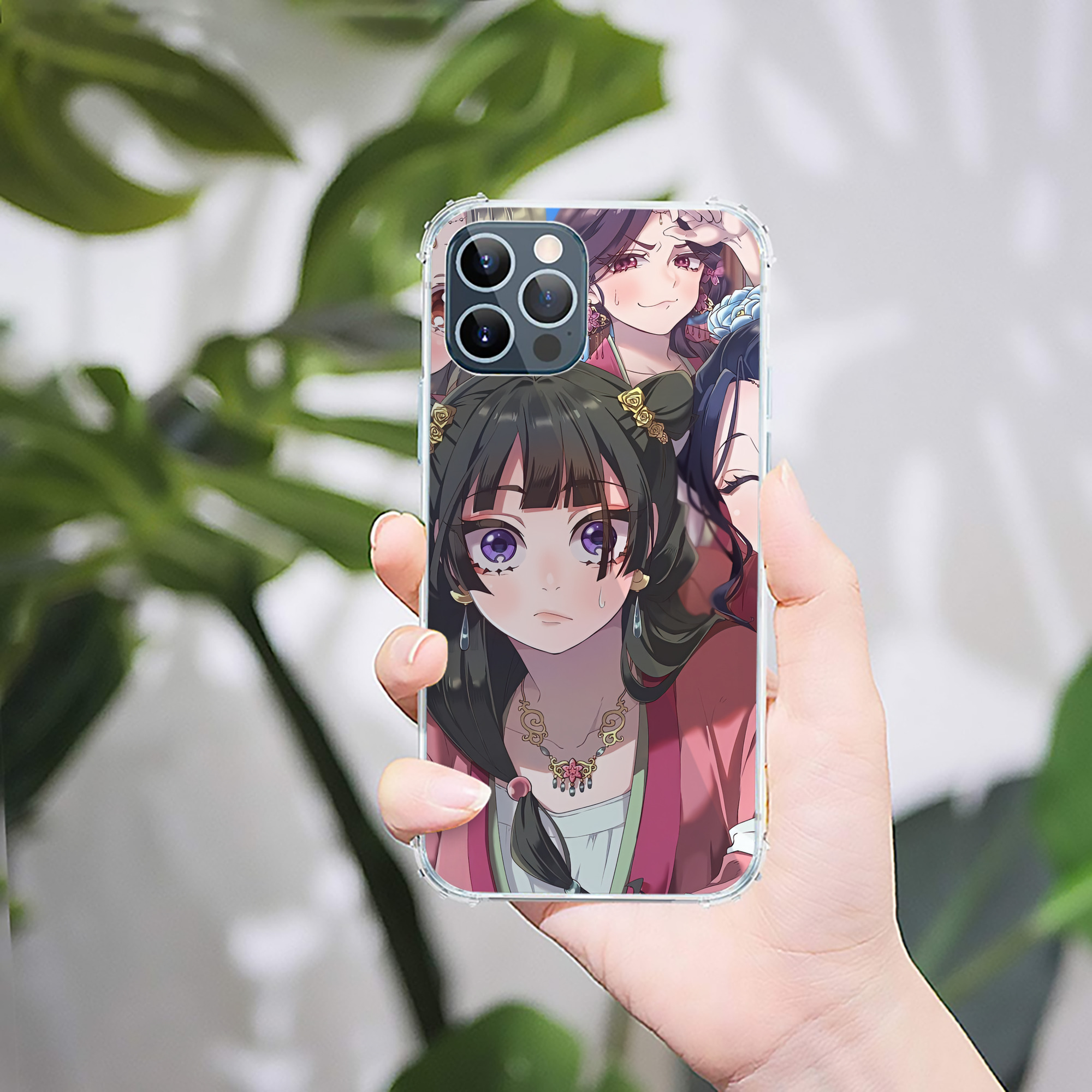 （画像用） 薬屋のひとりごと The Apothecary Diaries 【iPhone 12シリーズ対応】透明スマホケース（クリアソフトケース）